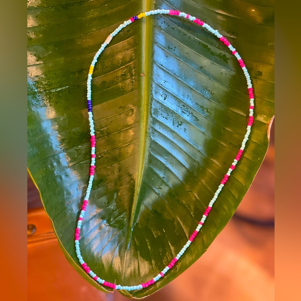 Beaded Neckalce handmade in Aspen, CO